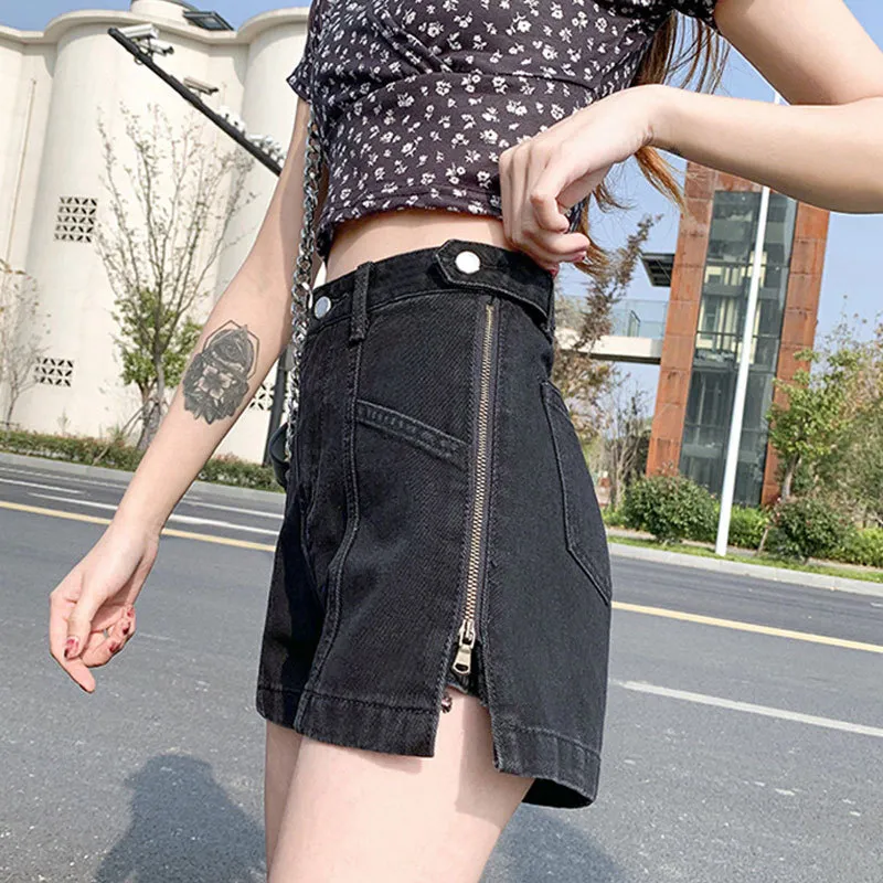 Mm Denim Shorts Women's-5