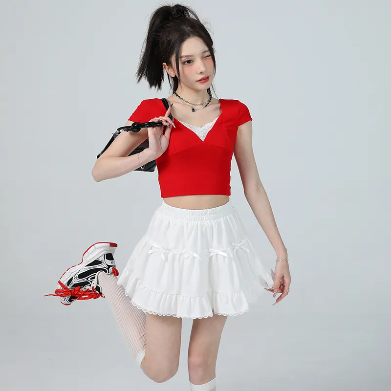 Mm Casual Short Skirts Women's-5