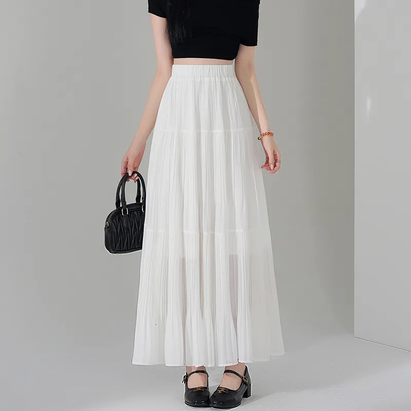 Mm Casual Long Skirts Women's-4