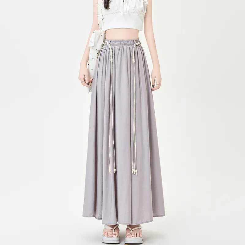 Mm Casual Long Skirts Women's-21