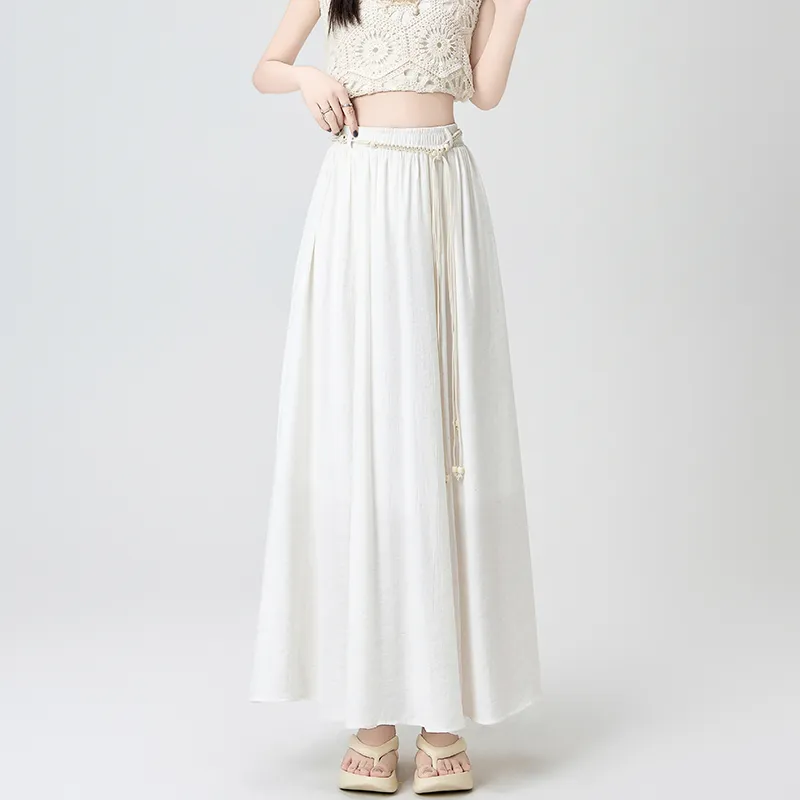 Mm Casual Long Skirts Women's-5