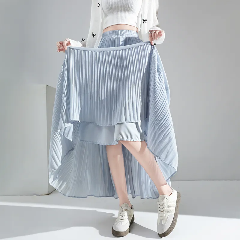 Mm Casual Long Skirts Women's-12