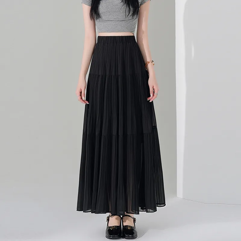 Mm Casual Long Skirts Women's-7