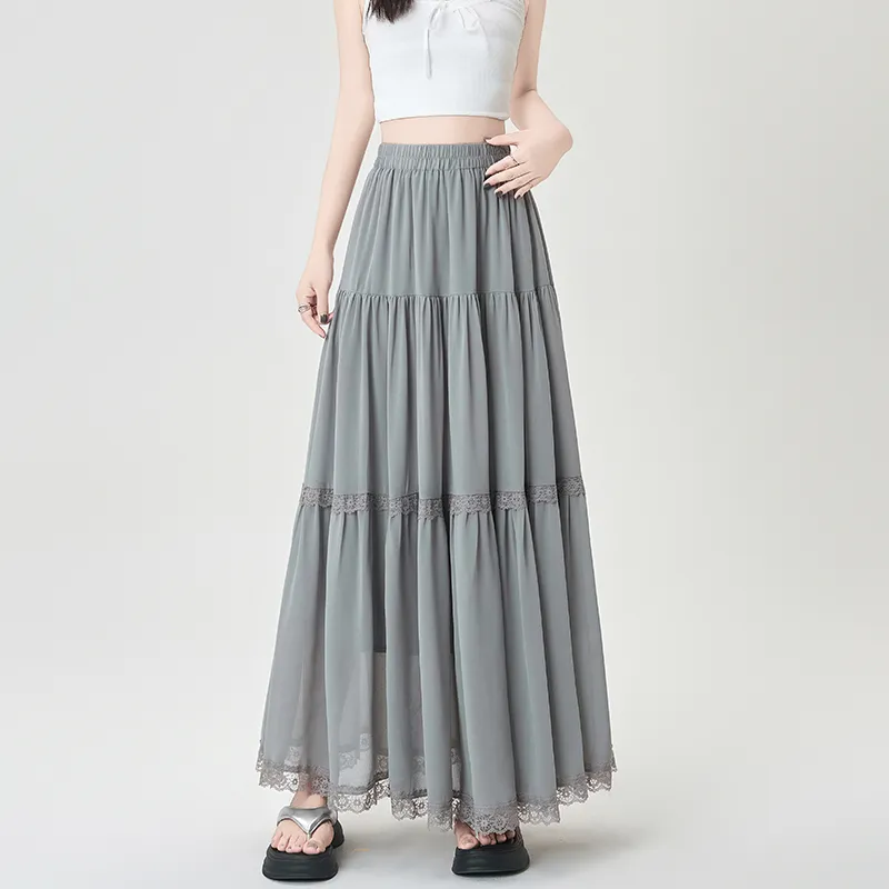 Mm Casual Long Skirts Women's-18