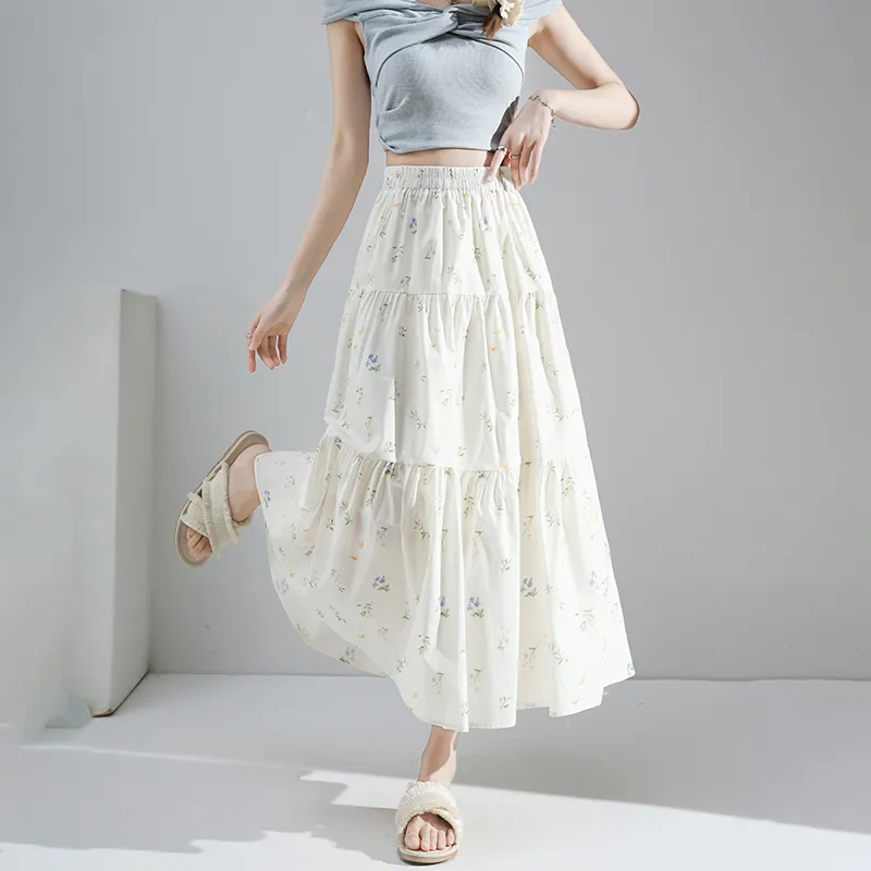 Mm Casual Long Skirts Women's-2