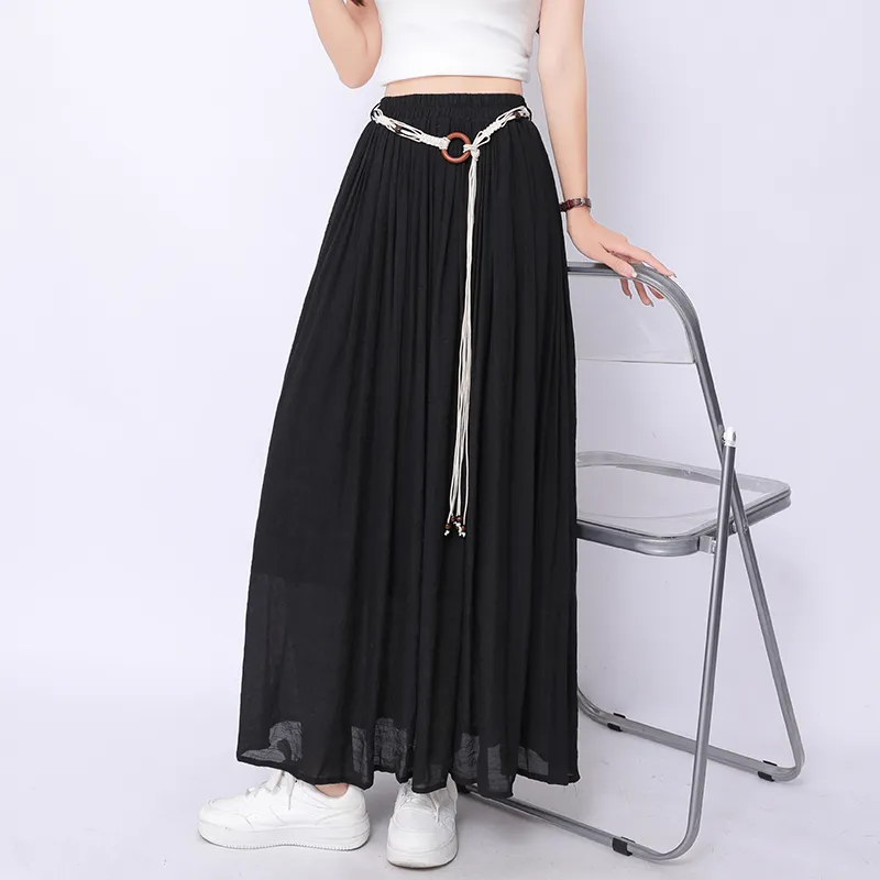 Mm Casual Long Skirts Women's-23