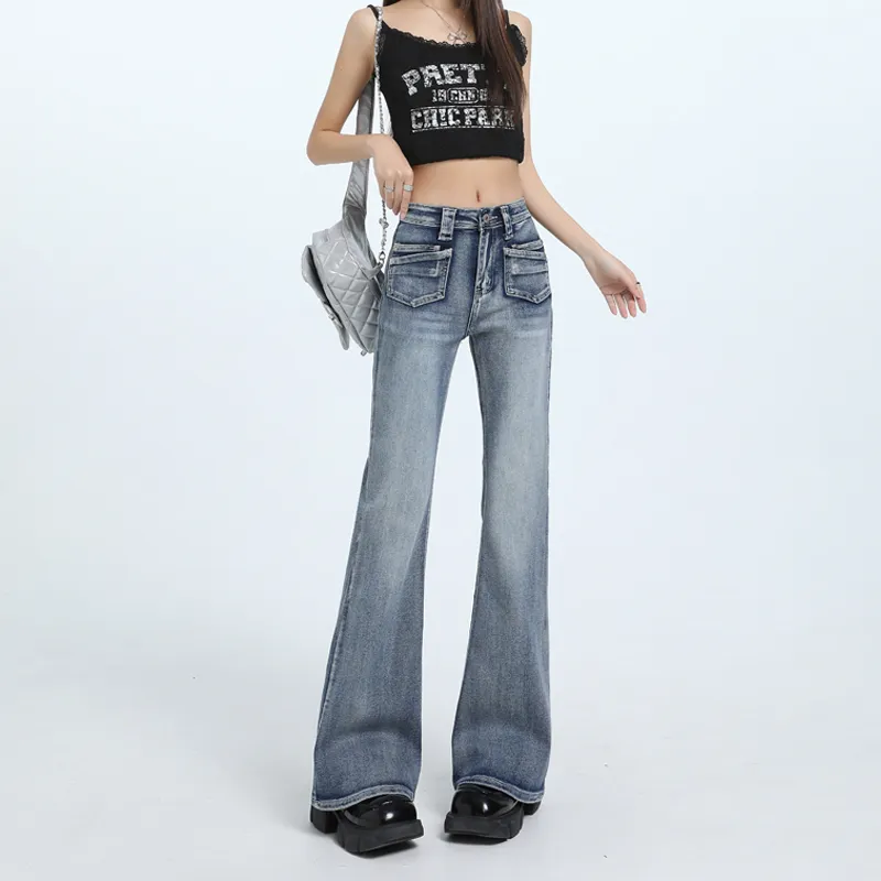 Mm Jeans Women's Vintage Blue-5