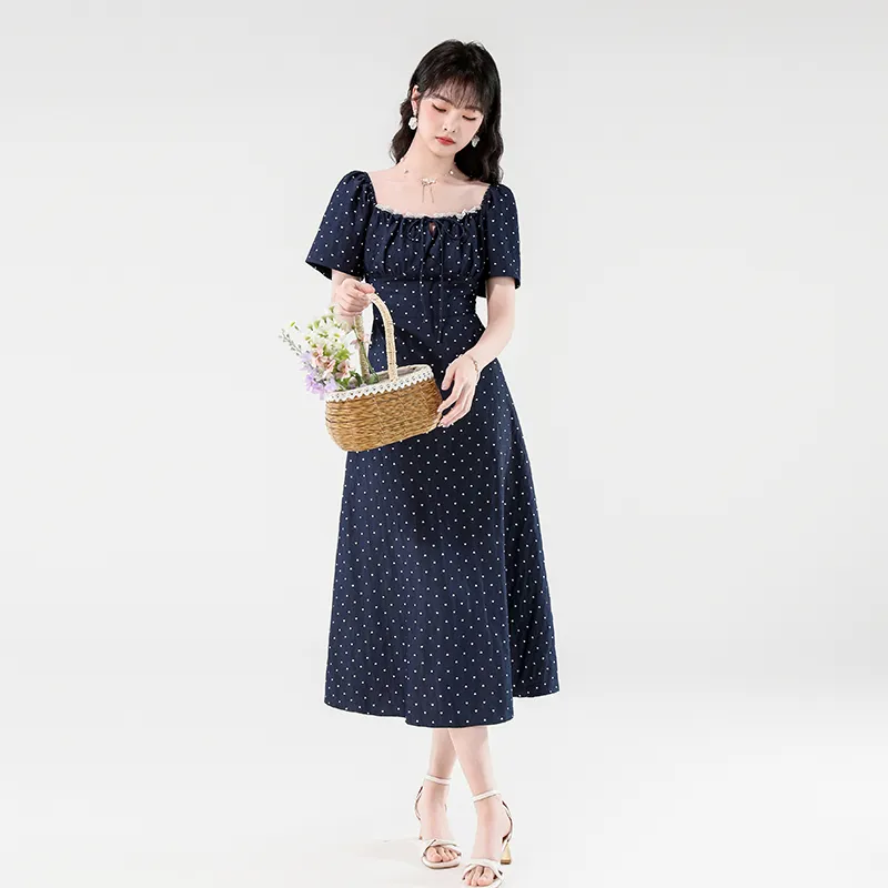 Mm Short Sleeved Dresses Women's Dress-1