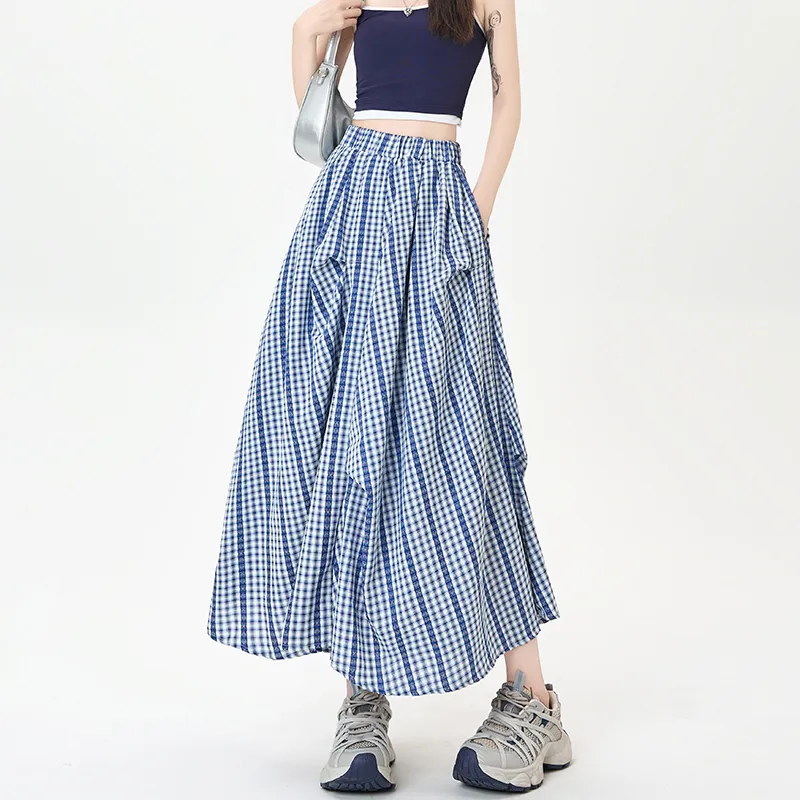 Mm Casual Long Skirts Women's-7