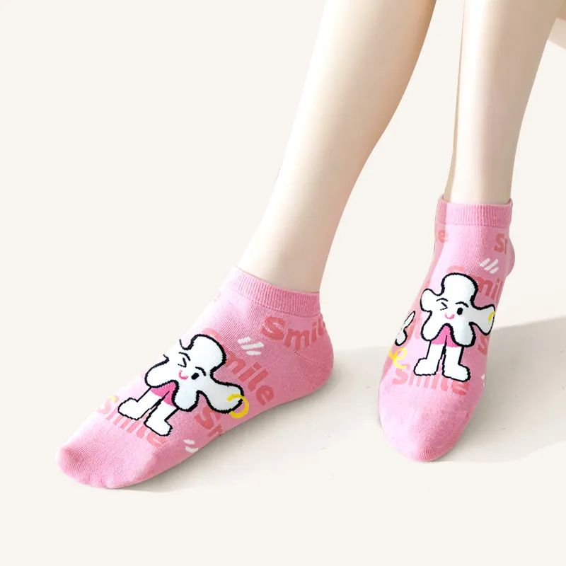 RUMEE FOR No-Show Socks Unisex 5 Pack-2