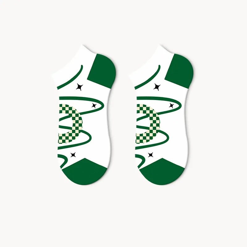 RUMEE FOR SS24 No Show Socks Unisex 5 Pack-4