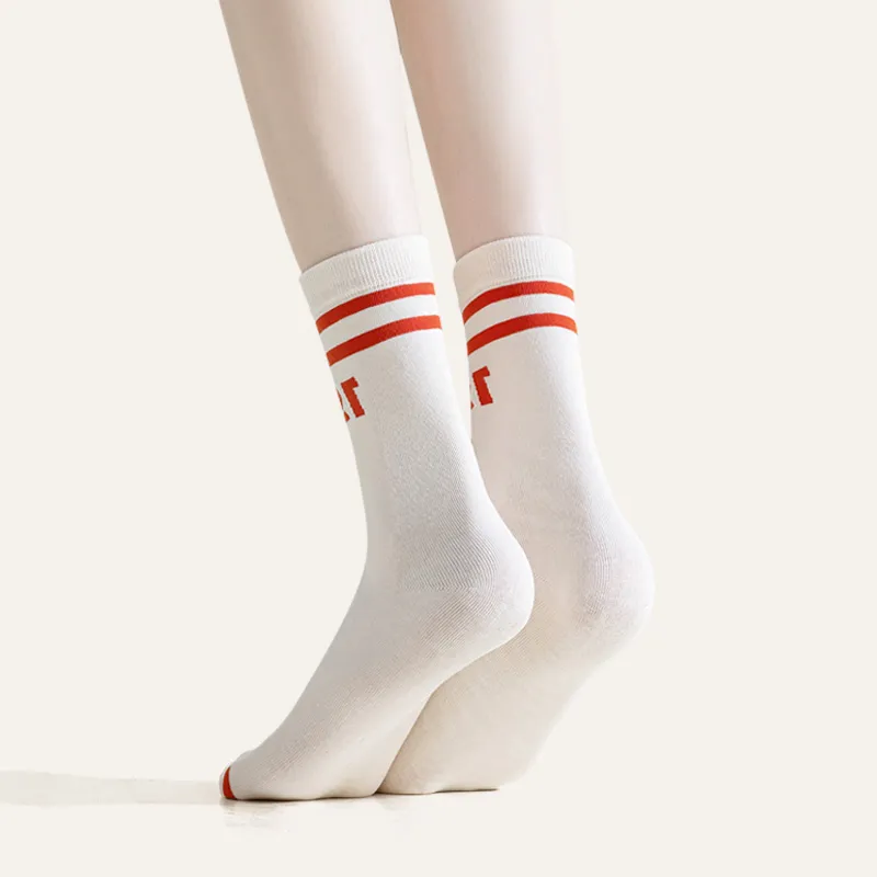 RUMEE FOR Mid Calf Socks Unisex 5 Pack-9