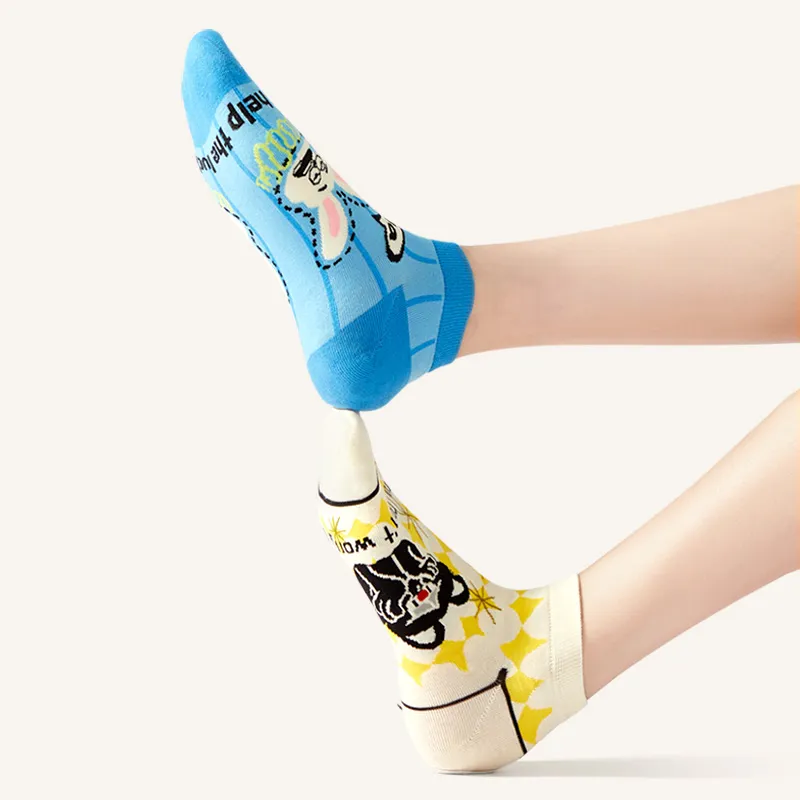 RUMEE FOR Ankle Socks Unisex 5 Pack-4