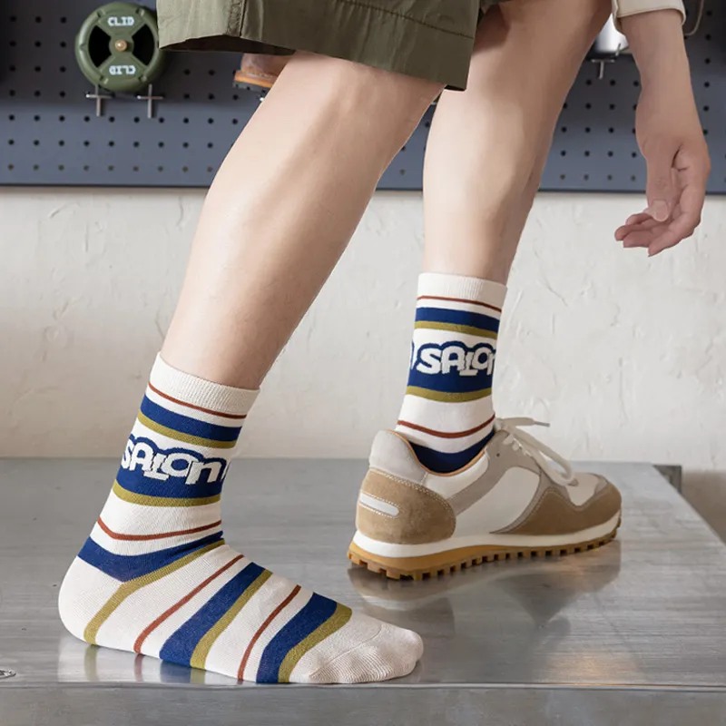 RUMEE FOR Mid Calf Socks Unisex 5 Pack-10