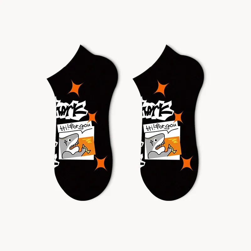RUMEE FOR No-Show Socks Unisex 5 Pack-2