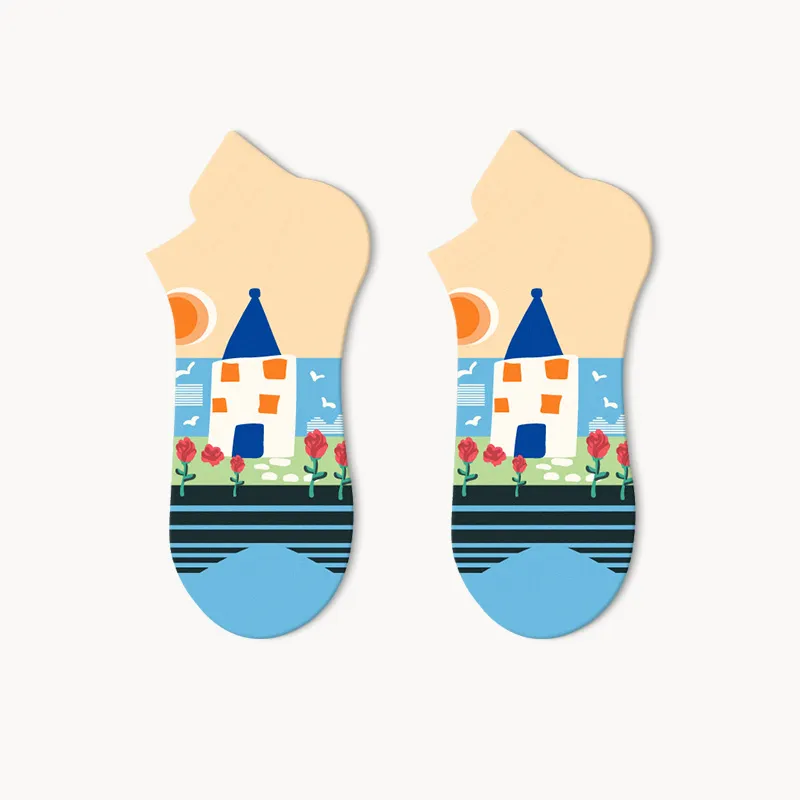 RUMEE FOR No-Show Socks Unisex 5 Pack-1