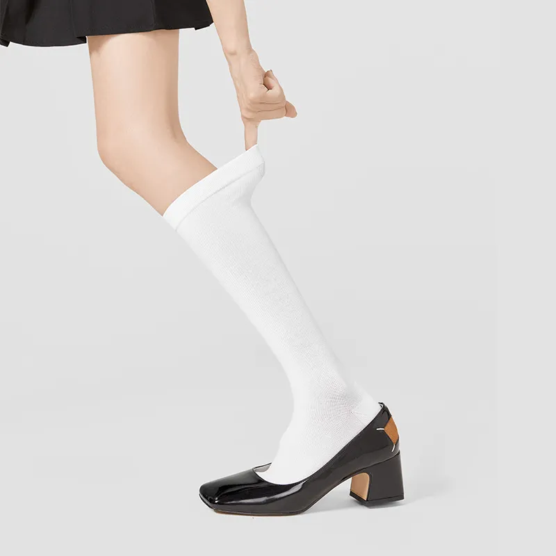 RUMEE FOR Knee High Socks Women's 2 Pack-3