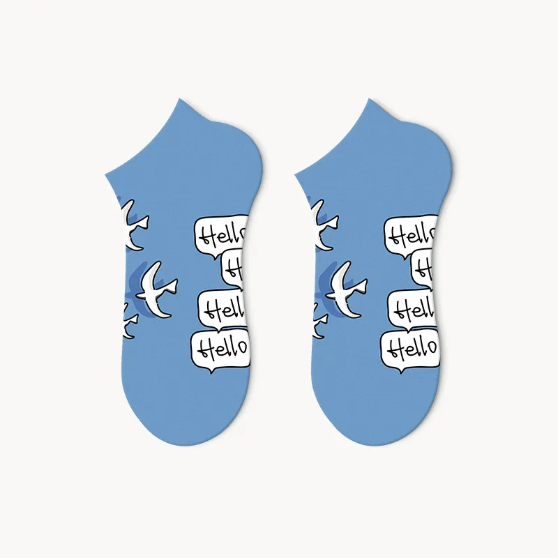 RUMEE FOR No-Show Socks Unisex 5 Pack-1