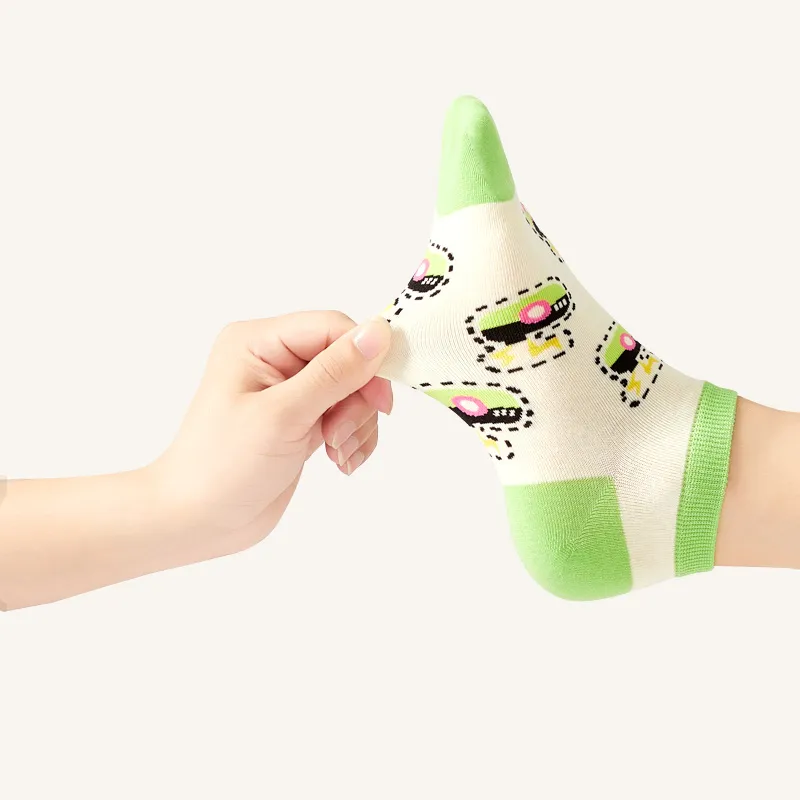 RUMEE FOR Ankle Socks Unisex 5 Pack-1
