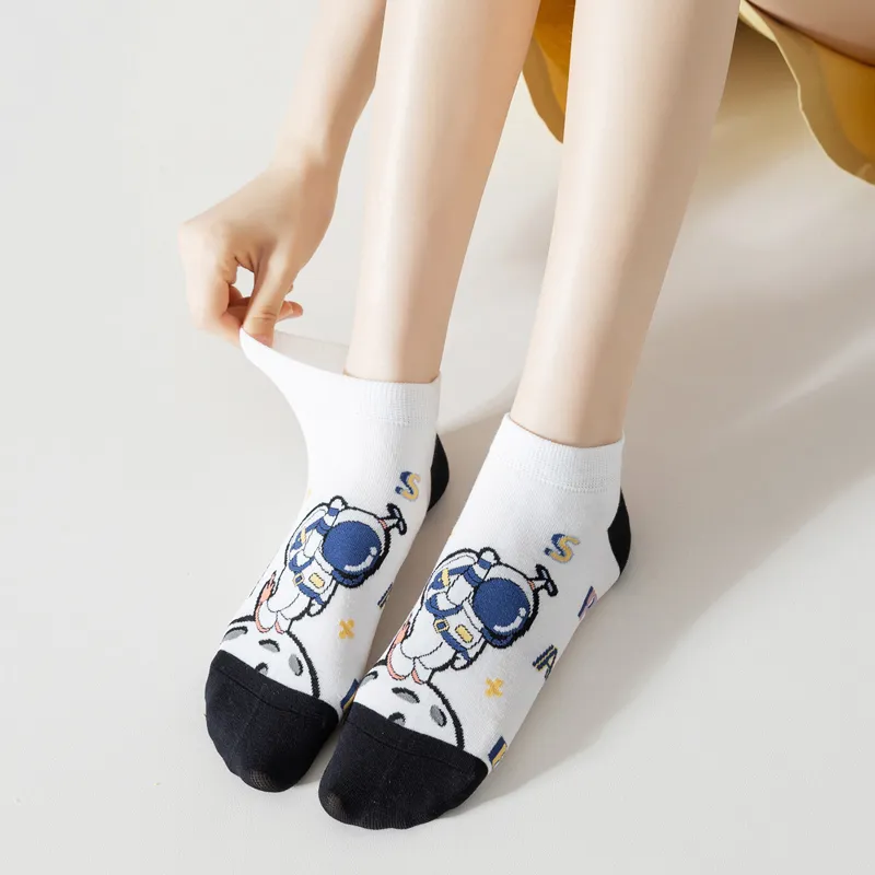 RUMEE FOR No-Show Socks Unisex 5 Pack-2