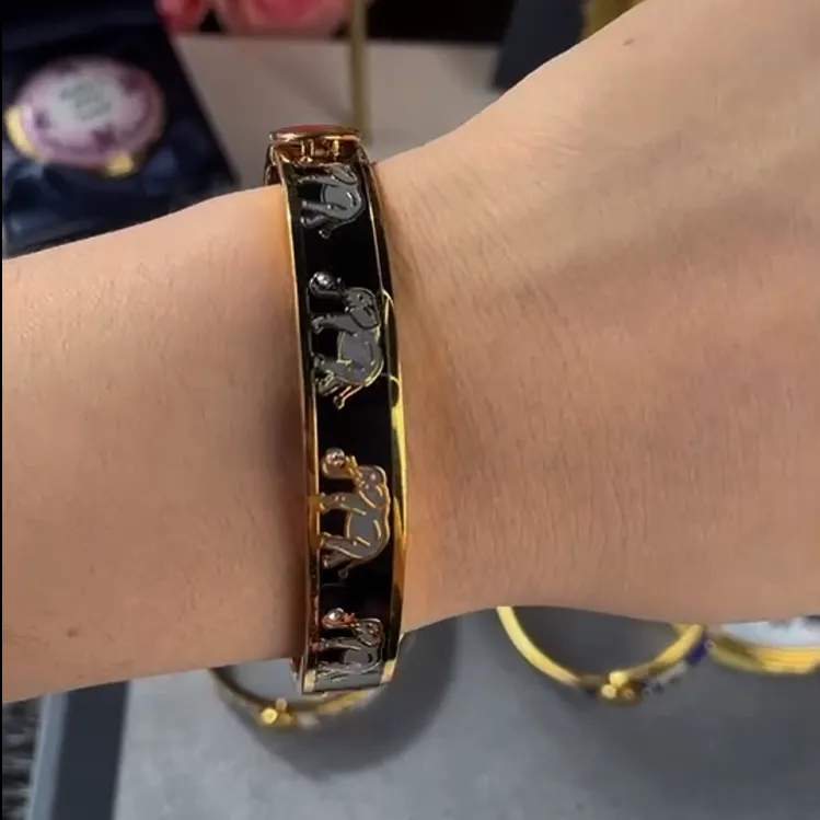 Halcyon Days Brass Bangles Unisex-4