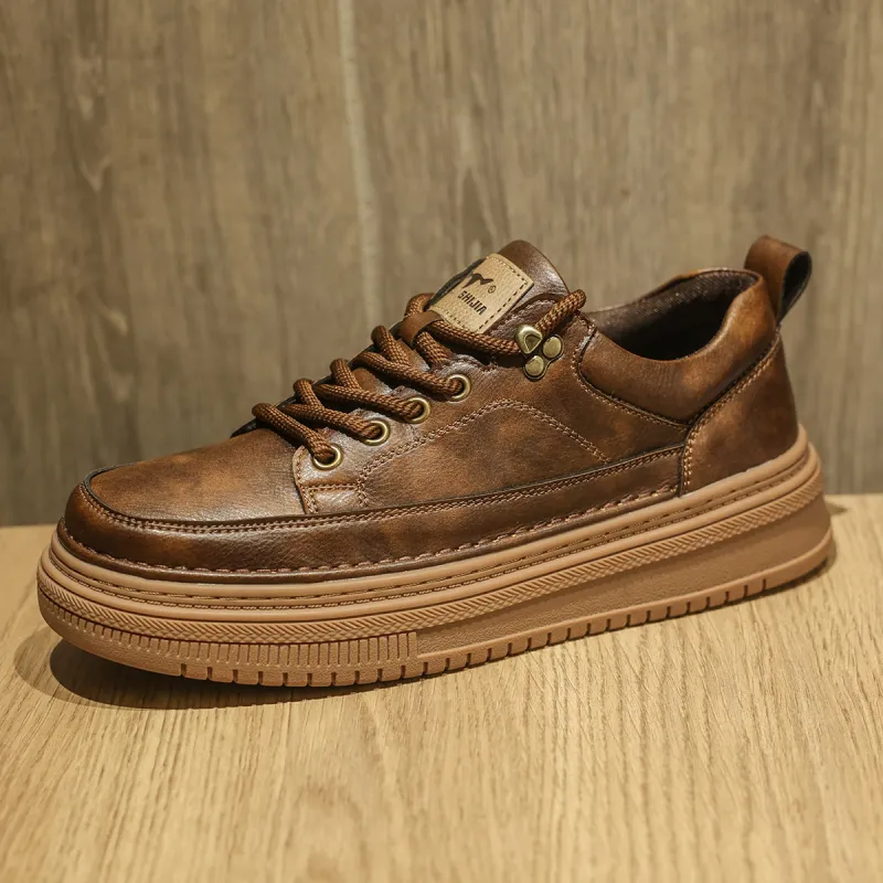 G.N.SHIJIA Wear resistant And Lightweight Low Top Skateboard Shoes Men's-3