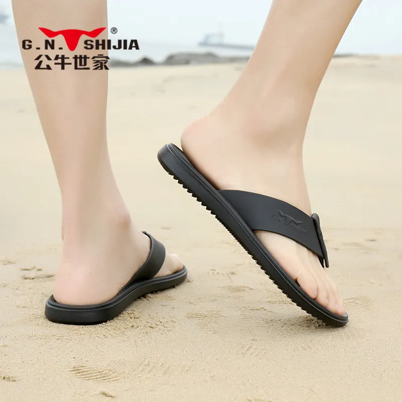 G.N.SHIJIA Odor Resistant Slip Resistant Flip Flops Men's-4