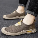 G.N.SHIJIA Breathable Lightweight Low-Top Casual Shoes Men's
