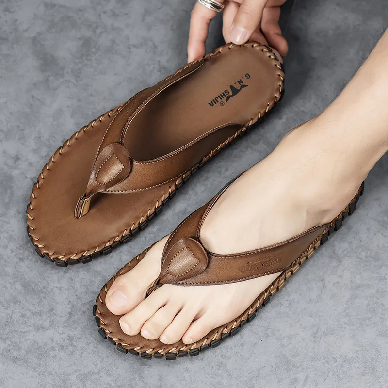 G.N.SHIJIA Odor Resistant Slip Resistant Flip Flops Men's-6