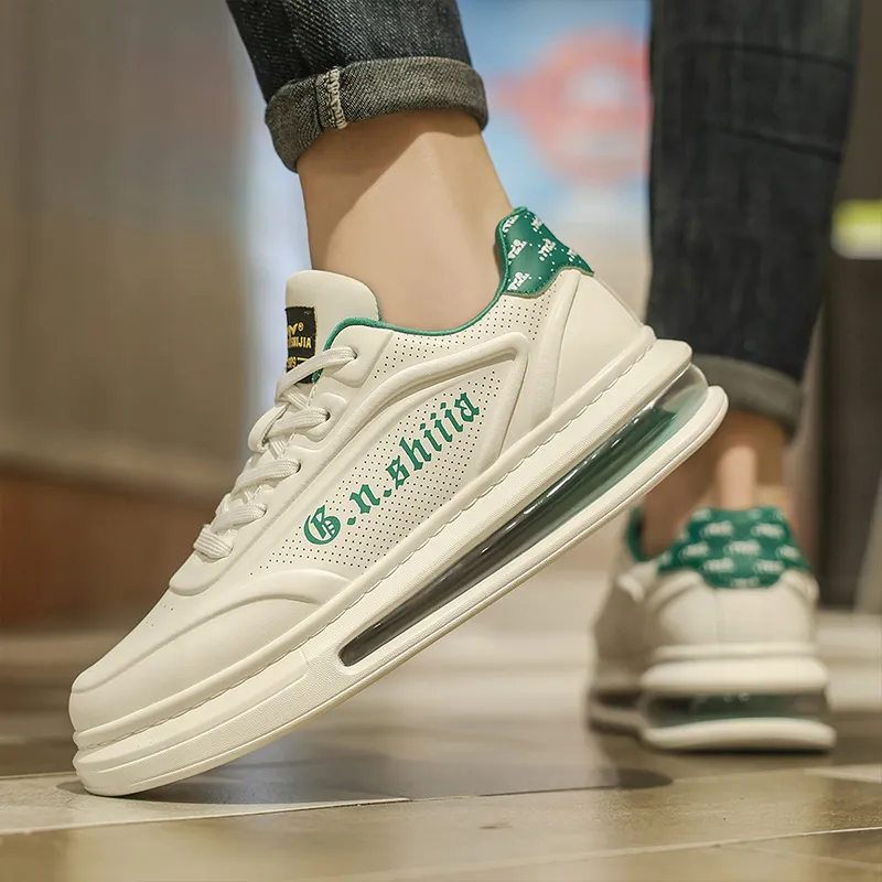 G.N.SHIJIA Lightweight Height Increasing Low Top Skateboard Shoes Men's-3
