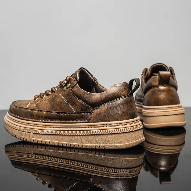 G.N.SHIJIA Wear resistant And Lightweight Low Top Skateboard Shoes Men's-6