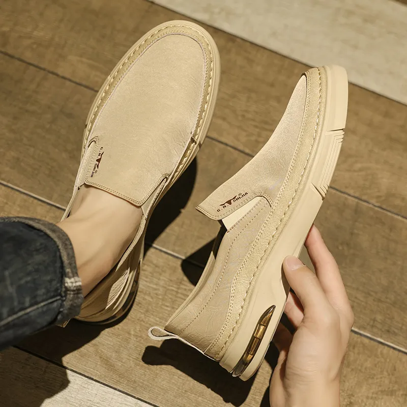 G.N.SHIJIA Non-slip Lightweight Low-Top Casual Shoes Men's-4