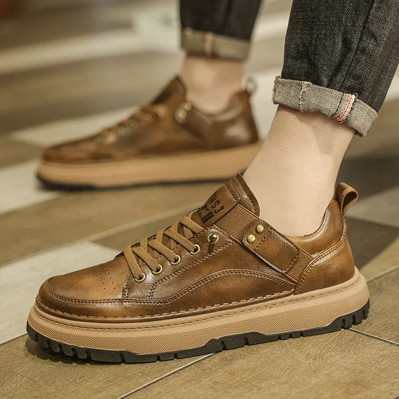 G.N.SHIJIA Wear resistant And Lightweight Low Top Skateboard Shoes Men's-13