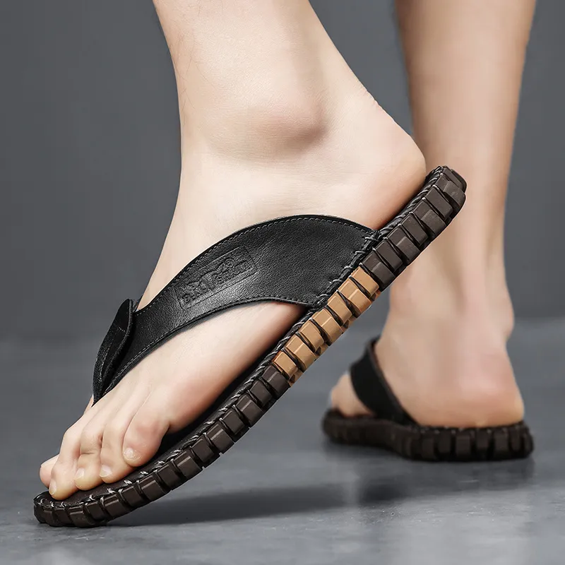 G.N.SHIJIA Odor Resistant Slip Resistant Flip Flops Men's-3