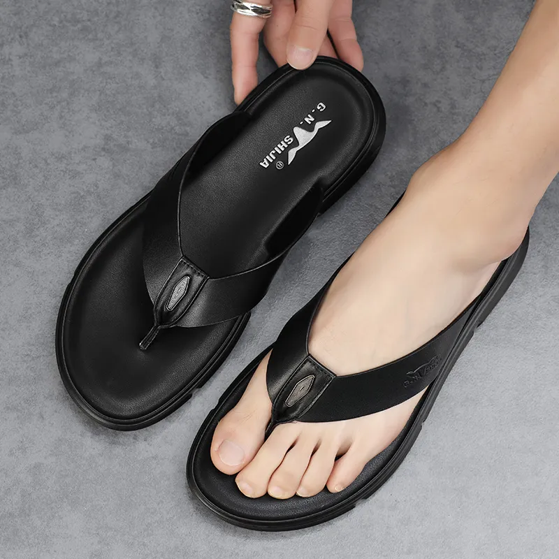 G.N.SHIJIA Flip Flops Flat Men's-2