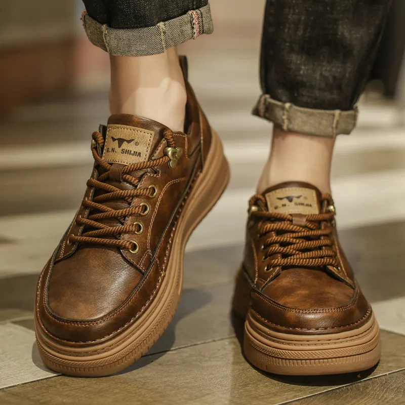 G.N.SHIJIA Wear resistant And Lightweight Low Top Skateboard Shoes Men's-2