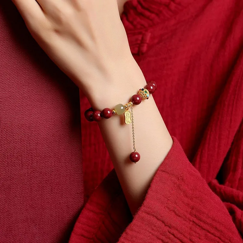 Diamond International Cinnabar Bracelets Women's-3