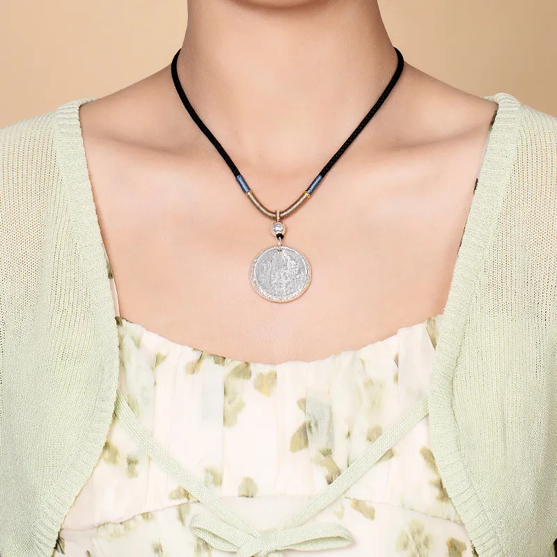 Diamond International Copper Alloy Necklaces Unisex-3