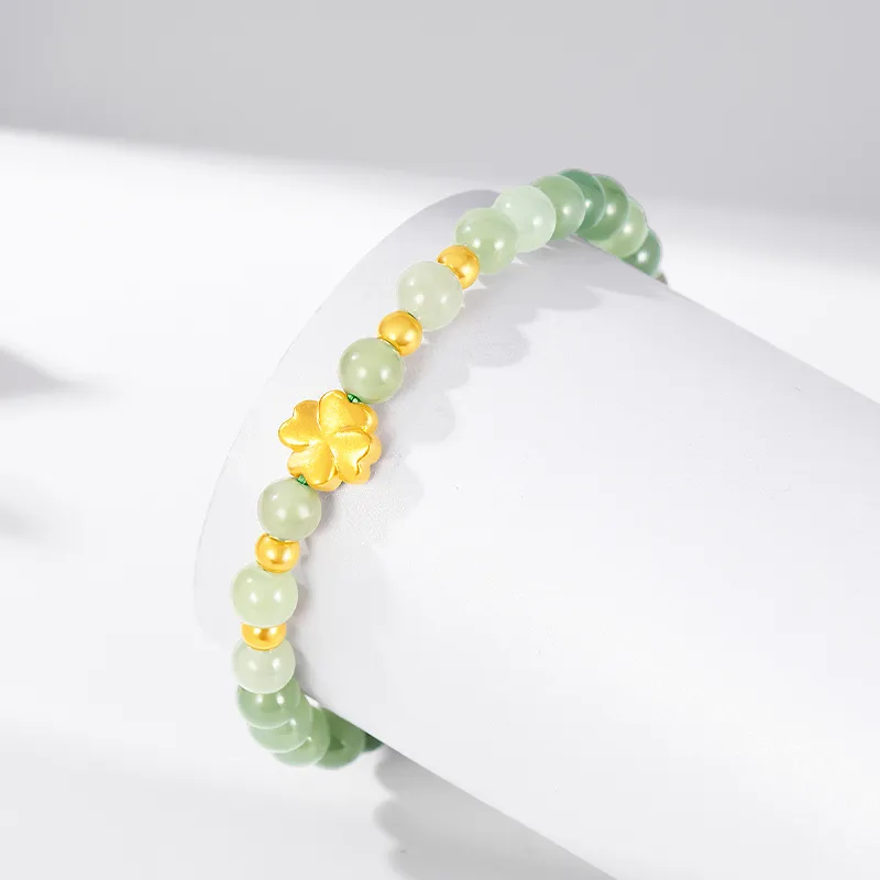 Diamond International Gold Bracelet Women's-2