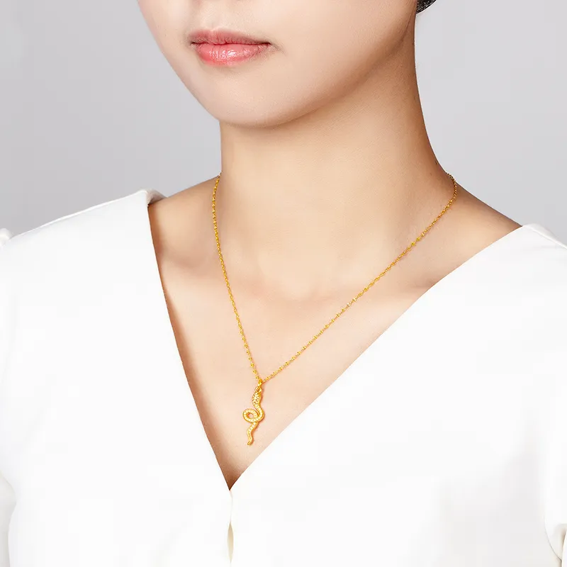 Diamond International 18K Gold Gold Pendants Unisex-4