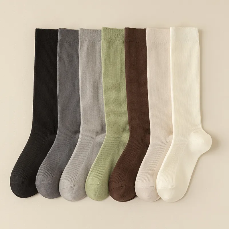 XXLLG Knee High Socks Women's 2 Pack-5