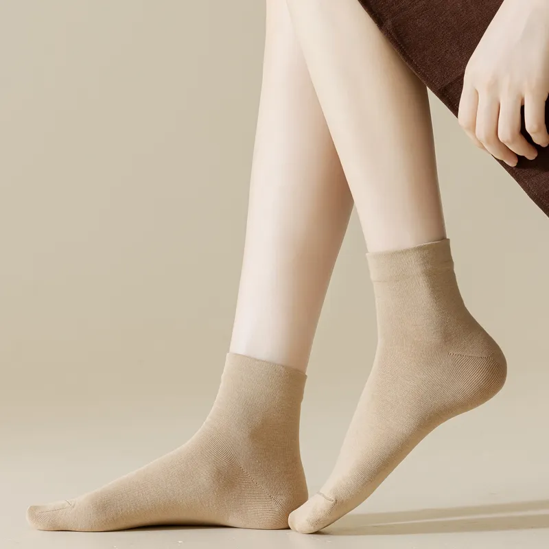 XXLLG Mid Calf Socks Women's 4 Pack-2