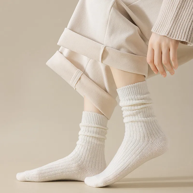 XXLLG Mid Calf Socks Women's 3 Pack-1