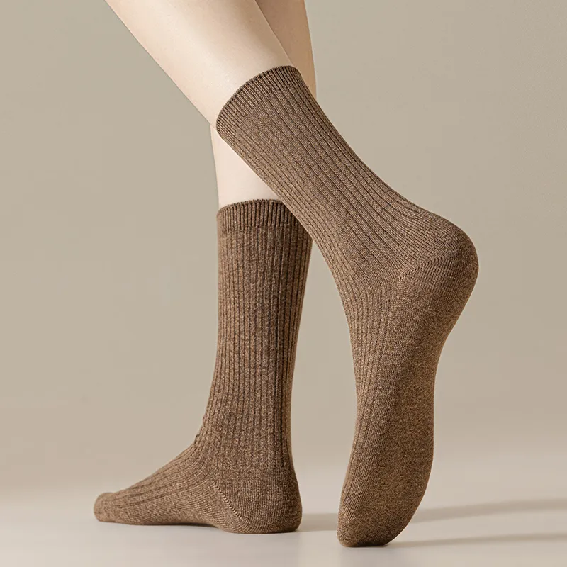 XXLLG Mid Calf Socks Women's 3 Pack-2