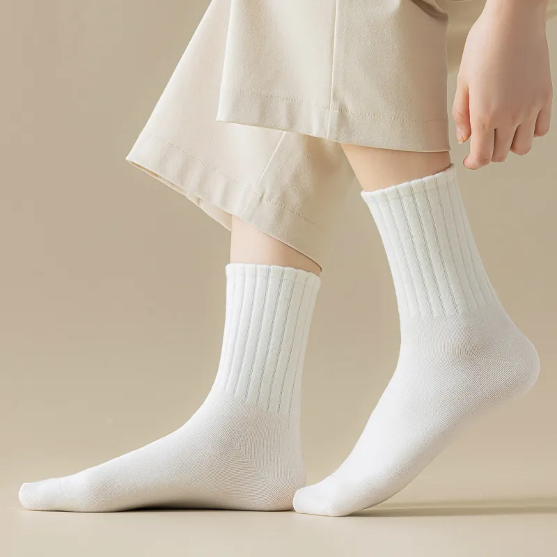 XXLLG Mid Calf Socks Women's 4 Pack-1