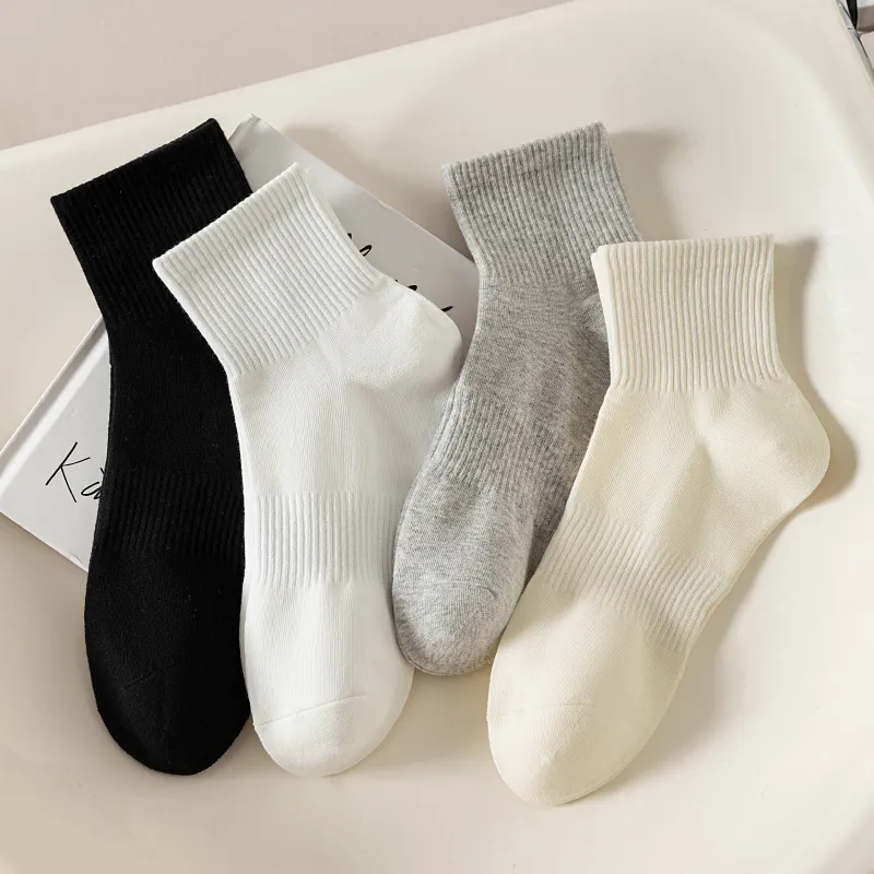 XXLLG Mid Calf Socks Unisex 5 Pack-4