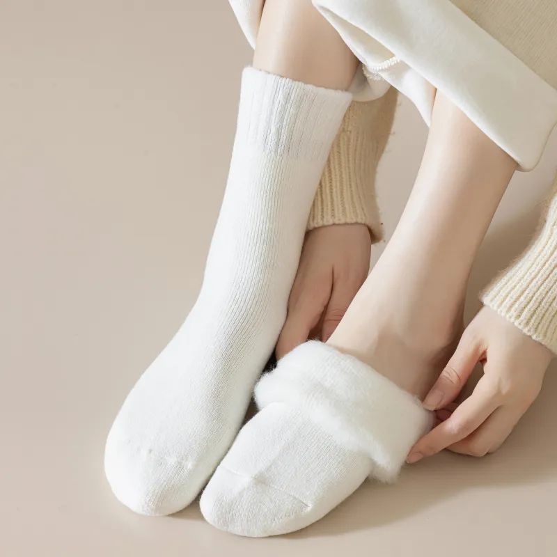 XXLLG Mid Calf Socks Women's 3 Pack-1