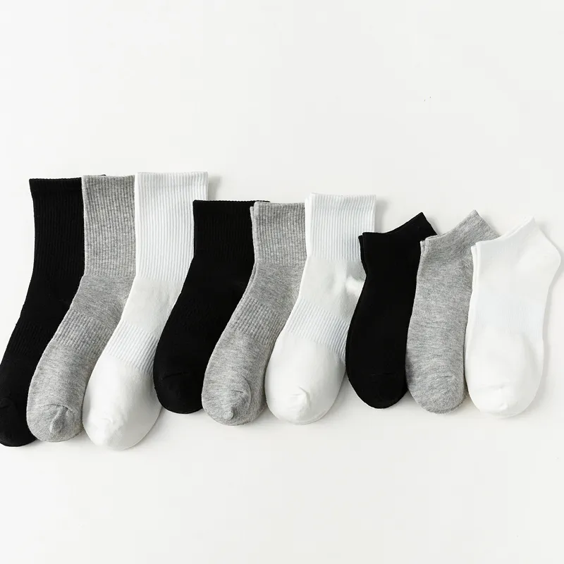 XXLLG Mid Calf Socks Unisex 4 Pack-3