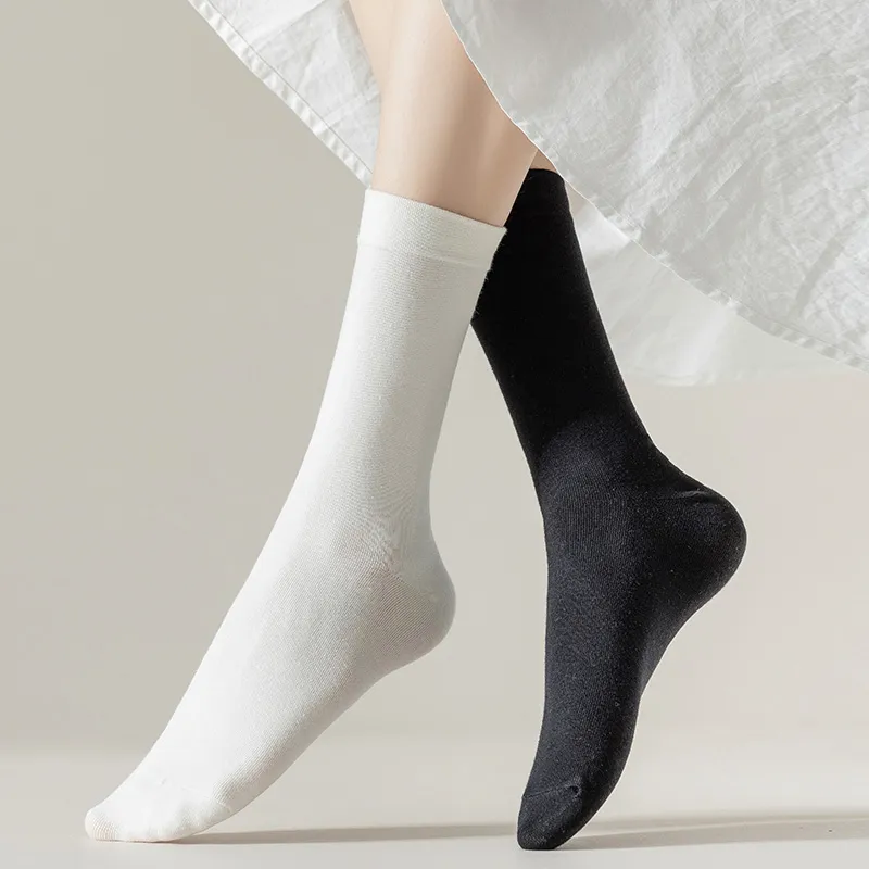XXLLG Mid Calf Socks Women's 6 Pack-4