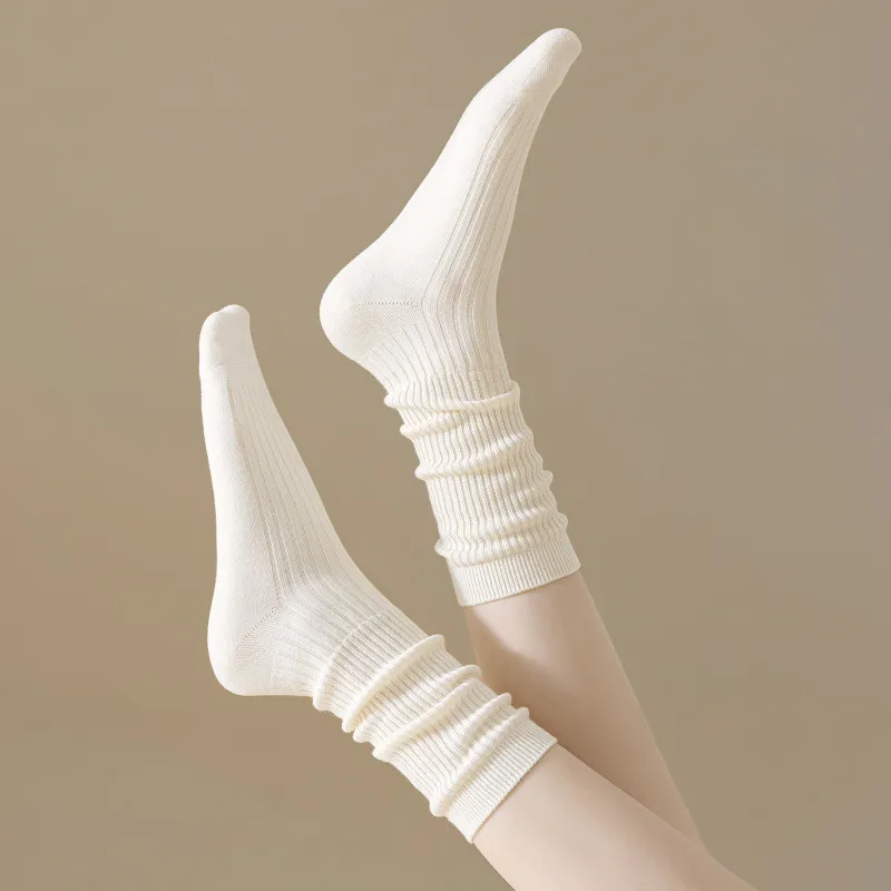 XXLLG Mid Calf Socks Women's Shopping Bag 3 Pack-2